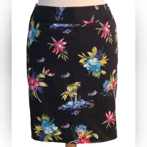 Rafaella size 10 black skirt